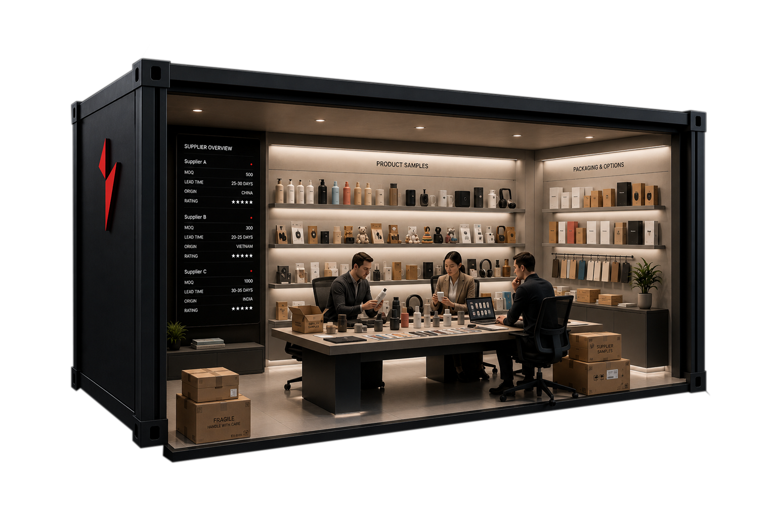 For Retailers showroom